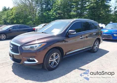 2019 Infiniti Qx60 Luxe из США, поврежденный, VIN 5N1DL0MM0KC569160